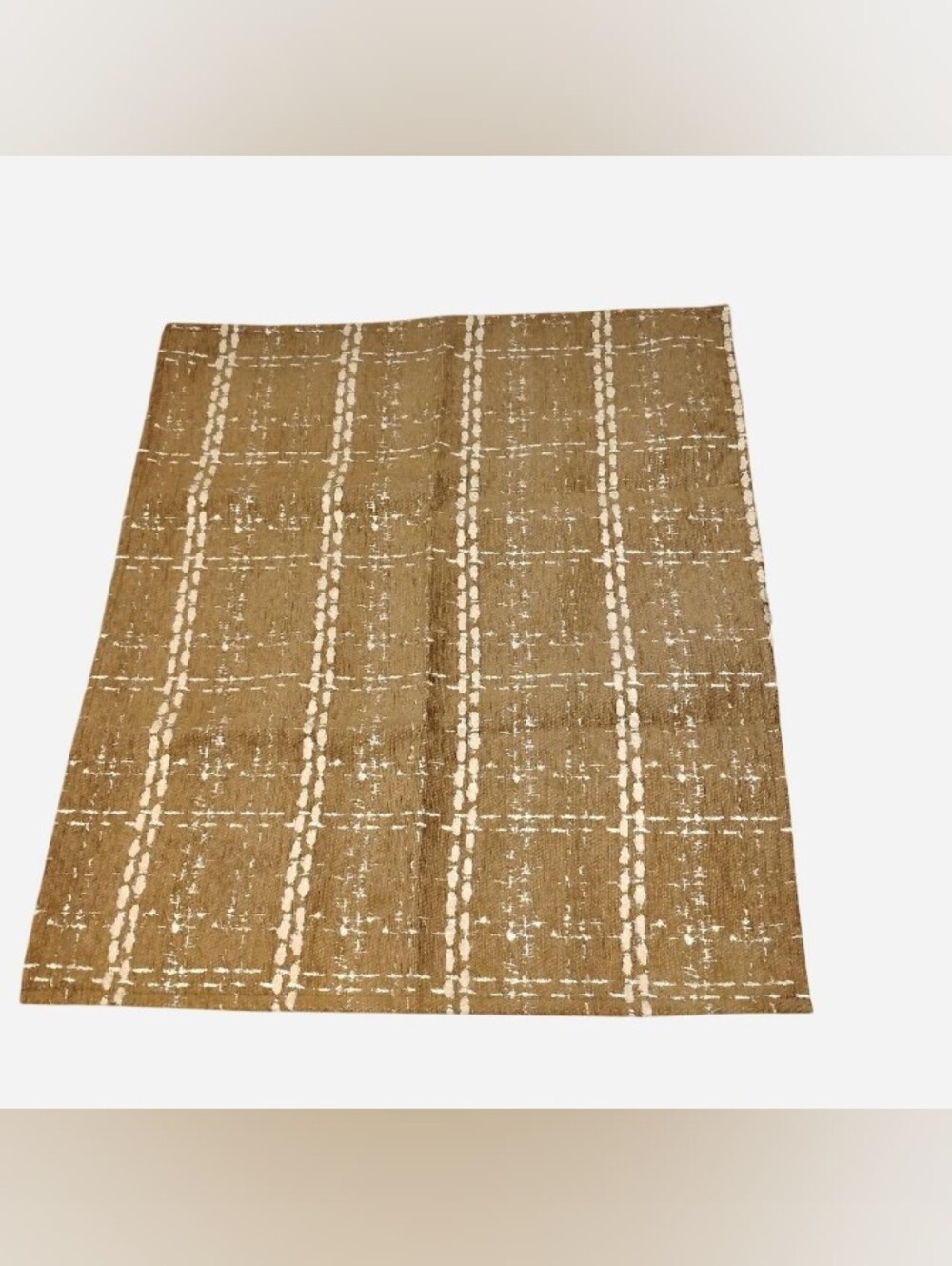 Akpgg Brown Textured Grid Mats (2-Pack) - 27" x 23.6" New